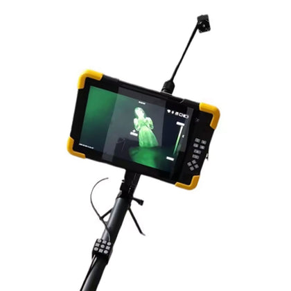 VPC-4KTH pole camera with 4K video and thermal imaging on telescoping hose