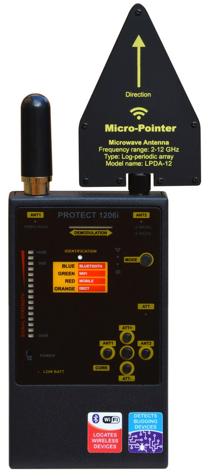 DD1206 RF Extended Range RF Detector