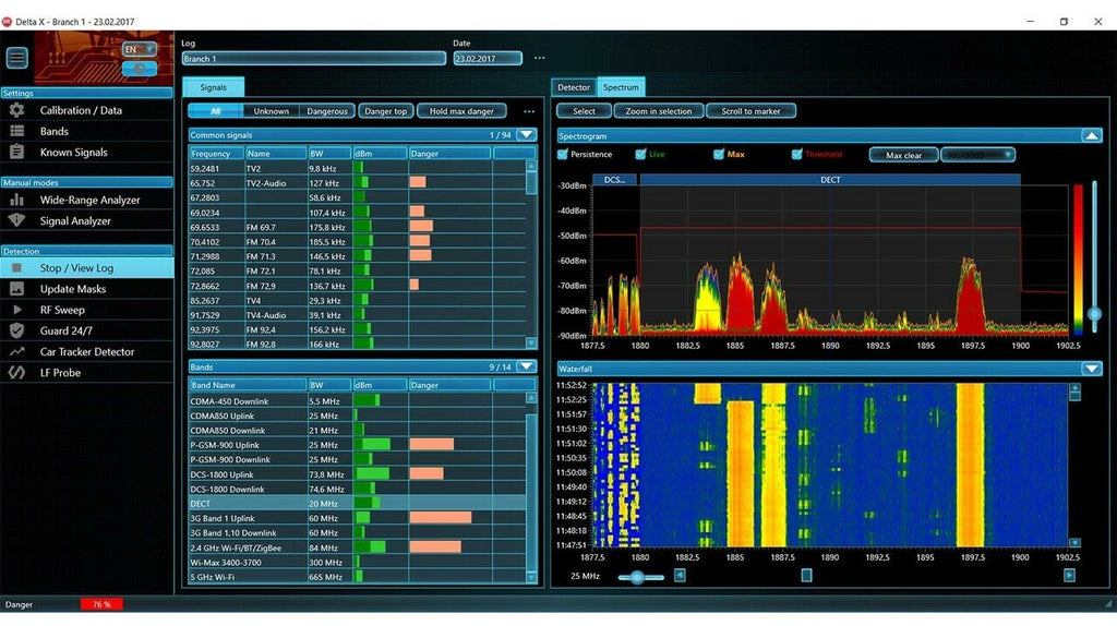 DX 2000-6 Software Display Graphs 4