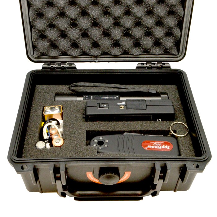 DD1000 Field Expedient - Counter Surveillance  -RF Detection and Lens Finder Kit In Case 2