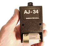 AJ-34 White Noise Generator Back View With Battery Cover Open