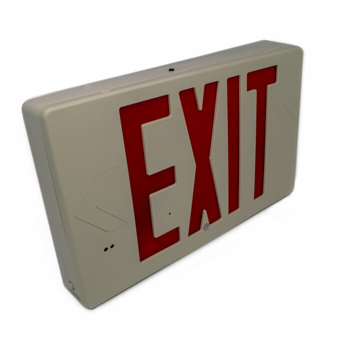 SC70034K Night Vision Exit Sign 4K Hidden Camera DVR [Battery Powered]