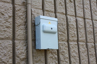SGEB HD WiFi Electrical Box Outdoor Hidden Camera Mounted to a Wall