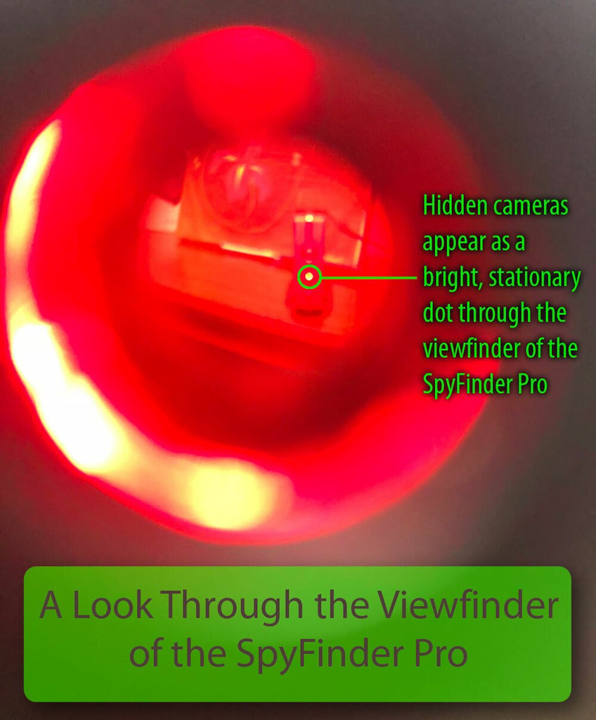 SF103P SpyFinder Pro Hidden Spy Camera Detector Viewfinder View