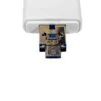 VSCR301 Memory Card Reader Dual Storage iOS Android PC Retractable USB 2.0