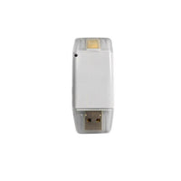 VSCR301 Memory Card Reader Dual Storage iOS Android PC front