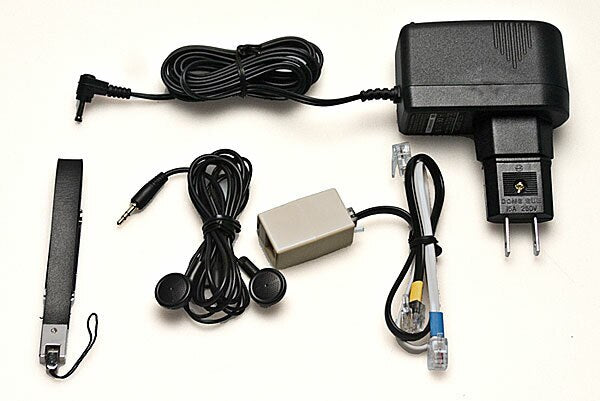 DD801-01 Best Bug Detector AC Adapter, Earphones, Lanyard and Phone Cables