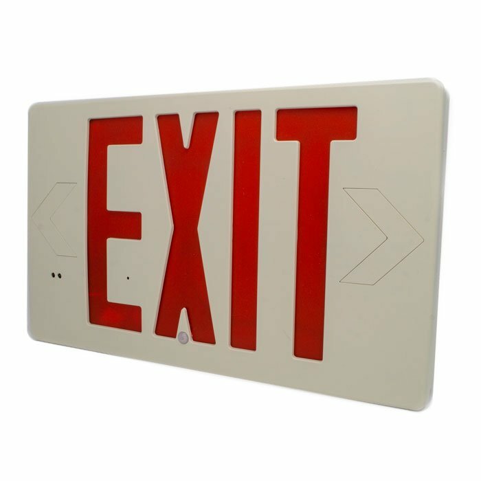 SC70034K Night Vision Exit Sign 4K Hidden Camera DVR [Battery Powered]