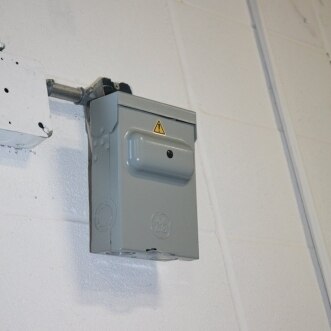 SGEB HD WiFi Electrical Box Outdoor Hidden Camera Mounted To A Wall
