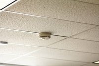 SC72004K Night Vision [Bottom View] Smoke Detector 4K Hidden Camera DVR [Battery Powered] Mounted On a Ceiling