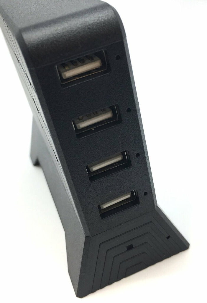 PV-CS10i Hidden Camera and Video recorder in a USB Charging Station Showing All 4 USB Ports