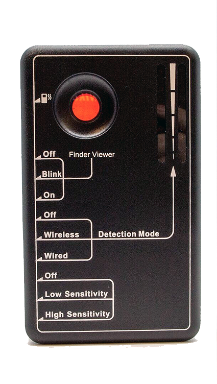 RD-30 Lawmate™ RF Transmitter Bug Detector and Hidden Camera Finder Front View