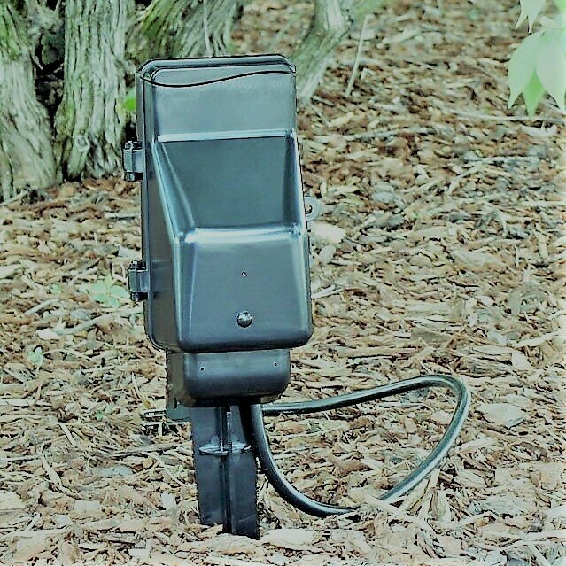 SGPWS Power Outlet Outdoor Hidden Camera w/ WiFi In the Ground