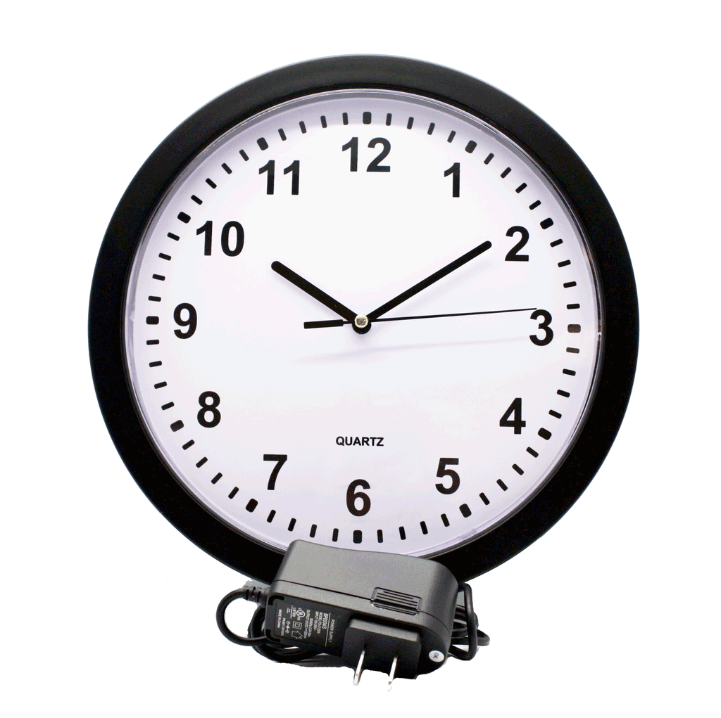 SGWCAC Wall Clock Spy Camera with WiF With AC Adapteri